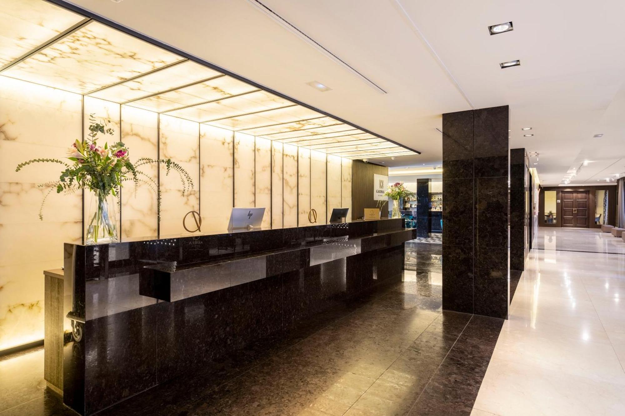 Aurea Washington Irving By Eurostars Hotel Company Γρανάδα Εξωτερικό φωτογραφία The lobby of the hotel
